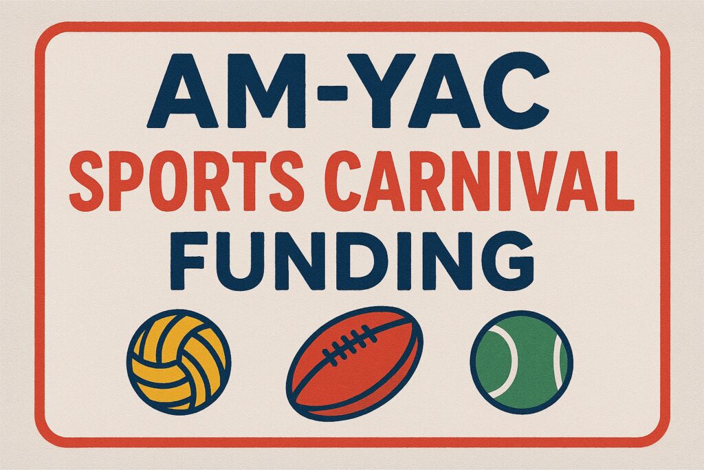 AM-YAC Sports Carnival funding